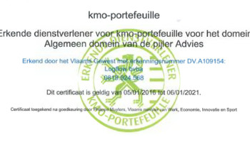 Logflow is recognised by Flemish government as service provider 