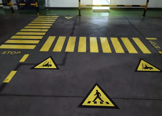 Signage for logistics sites